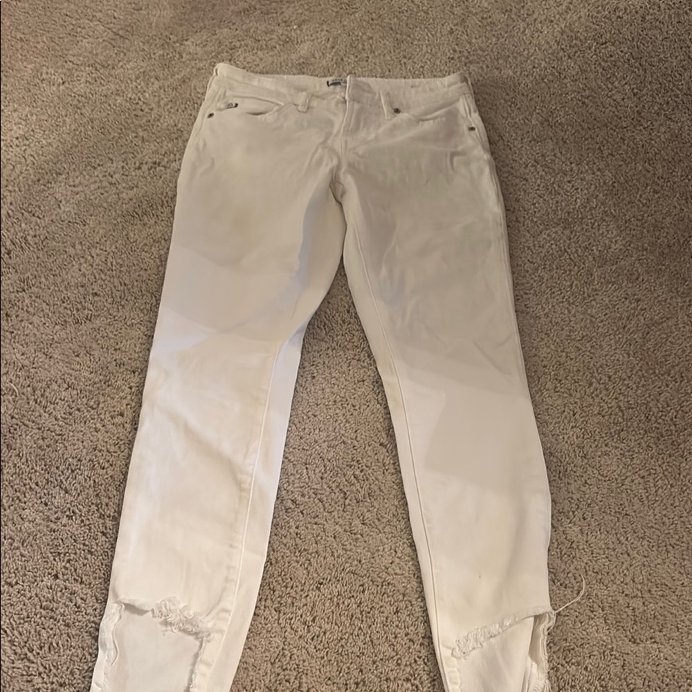 Dear John Women's White Skinny Jeans